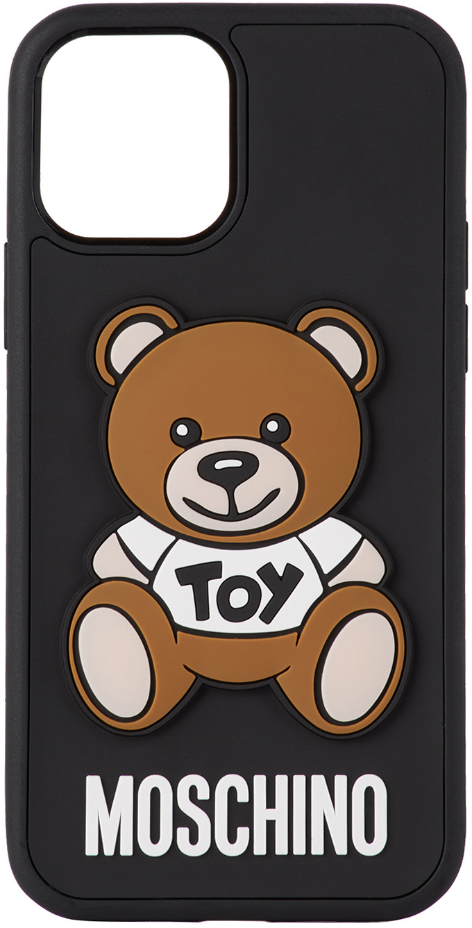 アウトレット☆送料無料 モスキーノ toy bear iphone 12 12proケース