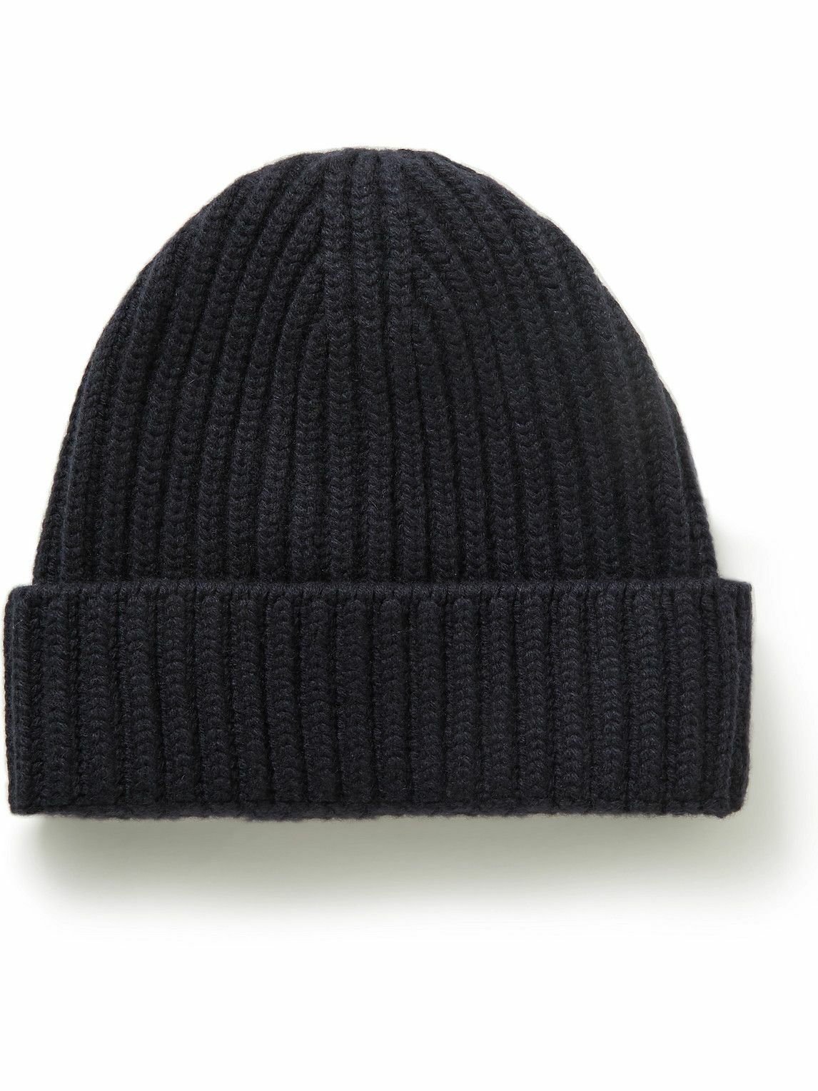 Cashmere Mix Ribbed Beanie main image 1