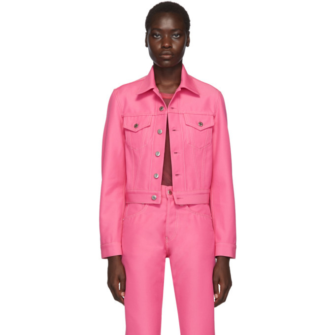 helmut lang pink jeans