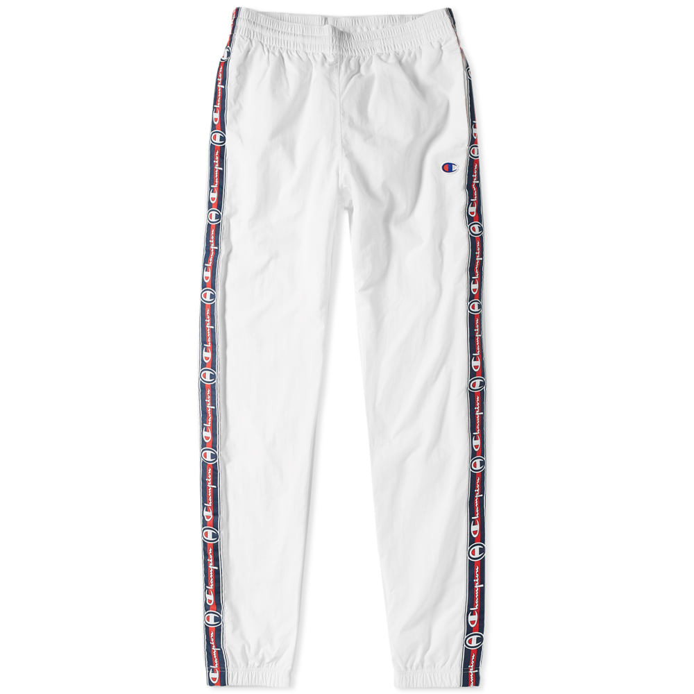 champion reverse weave corporate taped track pant