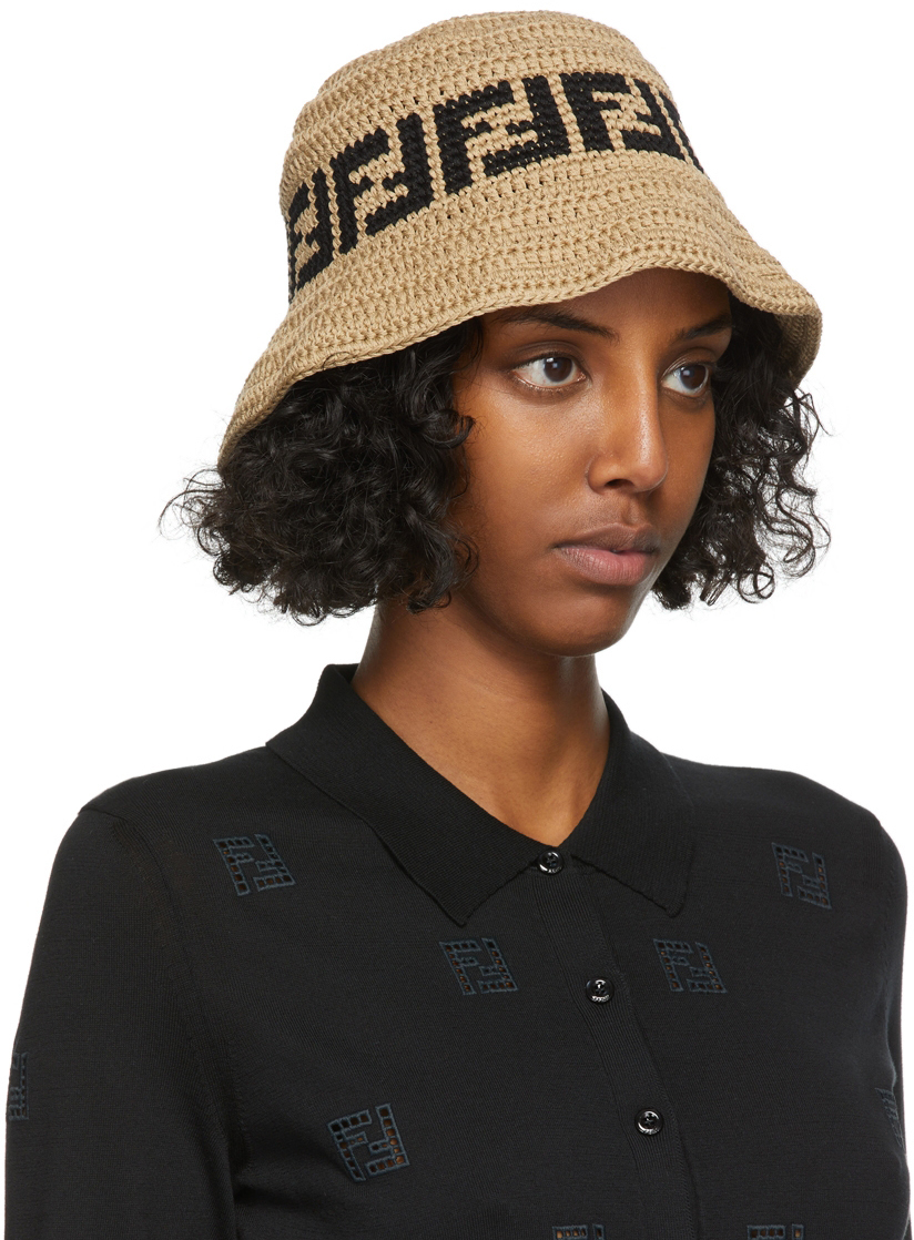 fendi crochet hat