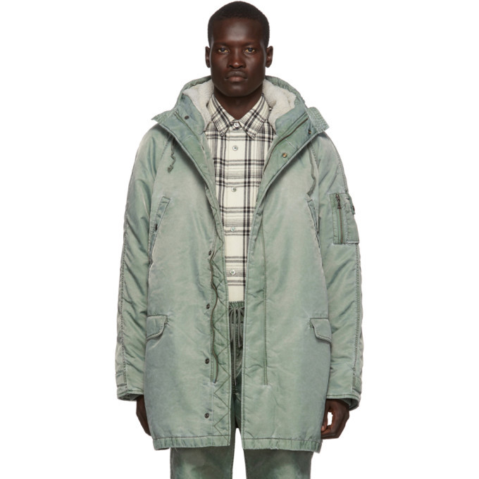 John Elliott Green Down Nicasio Parka John Elliott