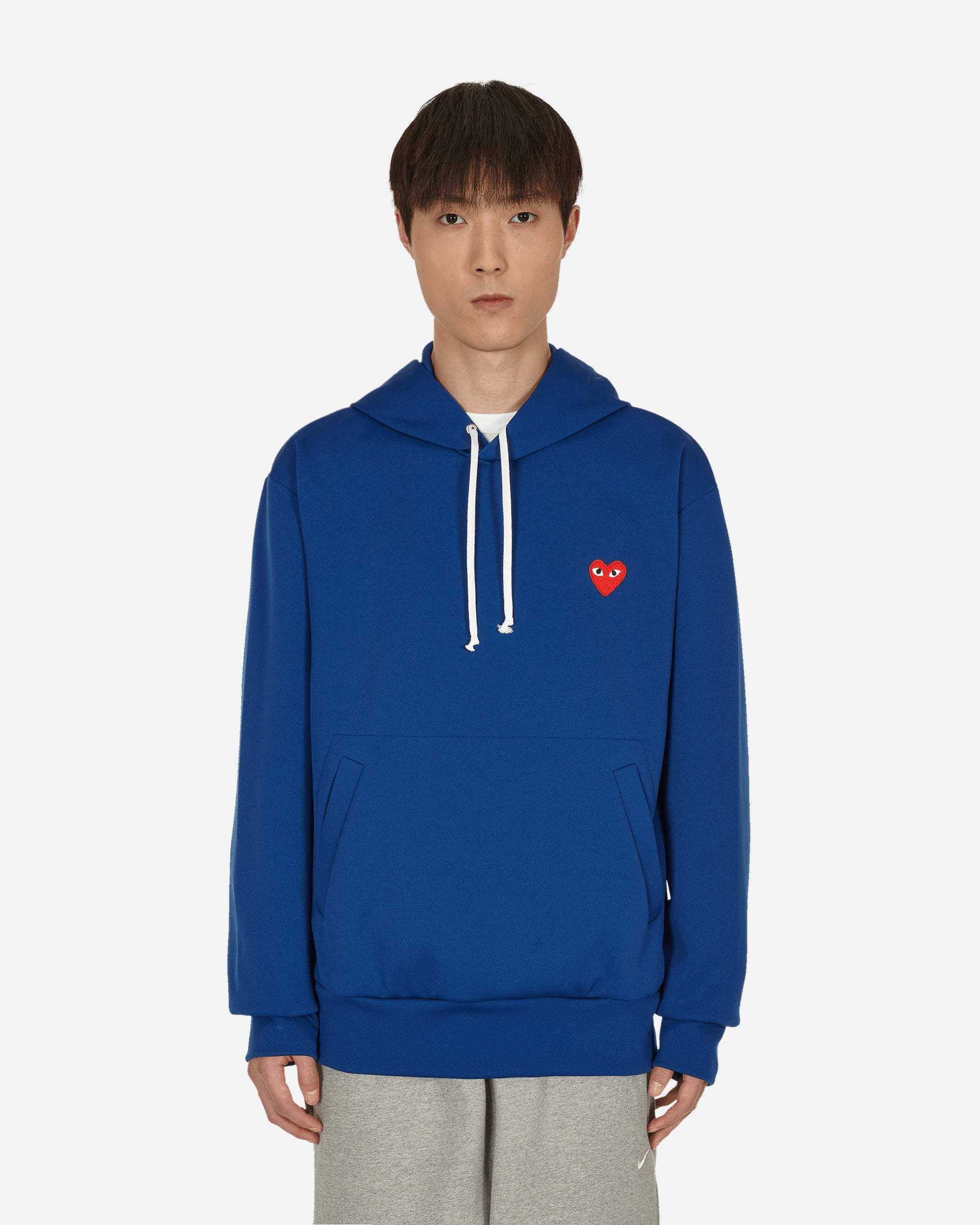 Heart Patch Hooded Sweatshirt Comme des Garcons Play