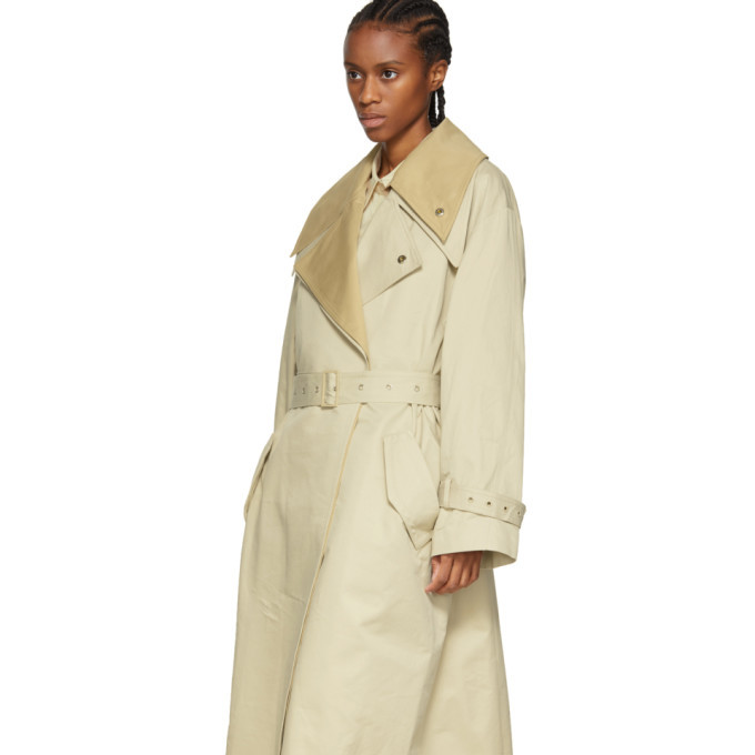 Low Classic Beige Belted Trench Coat Low Classic