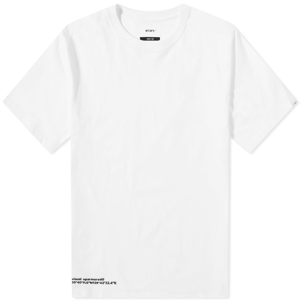 WTAPS 2022FW GPS SS SCREEN TEE WHITE XXL - トップス