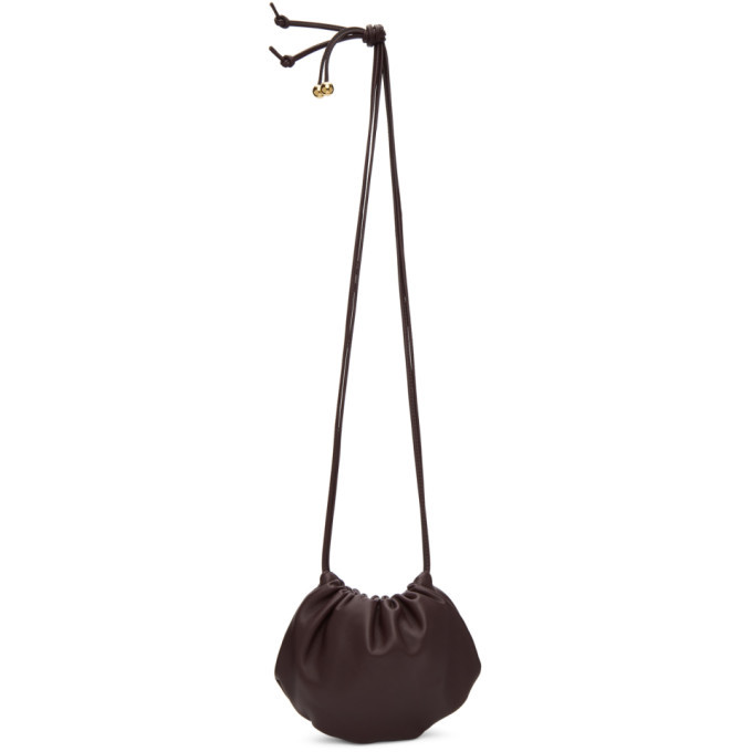 Bottega Burgundy Mini Bulb Bag Bottega