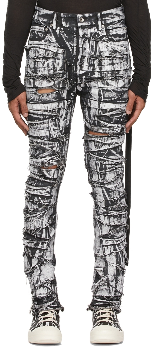 Rick Owens Drkshdw DESTROY denim pants-