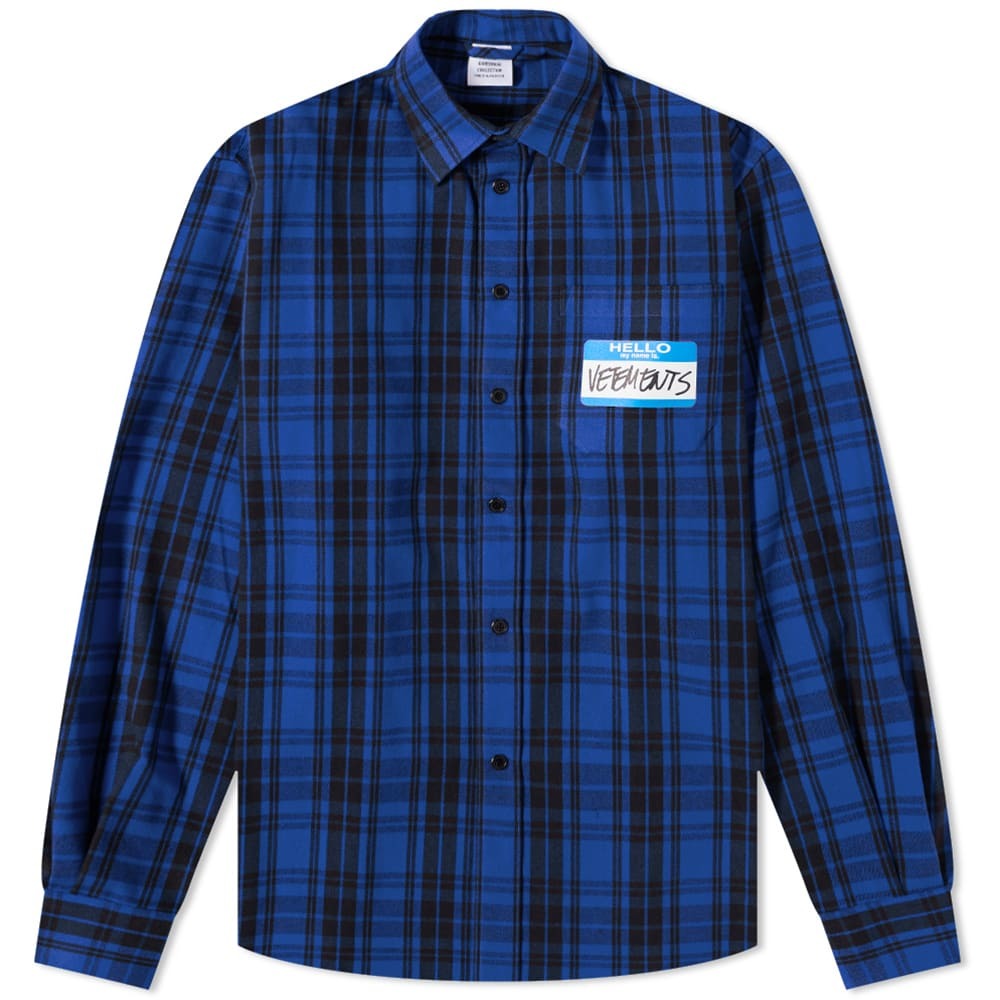 37 割引レッド系 L 日本限定モデル My Name Is Vetements Flannel Shirt シャツ メンズレッド系l Aci Md