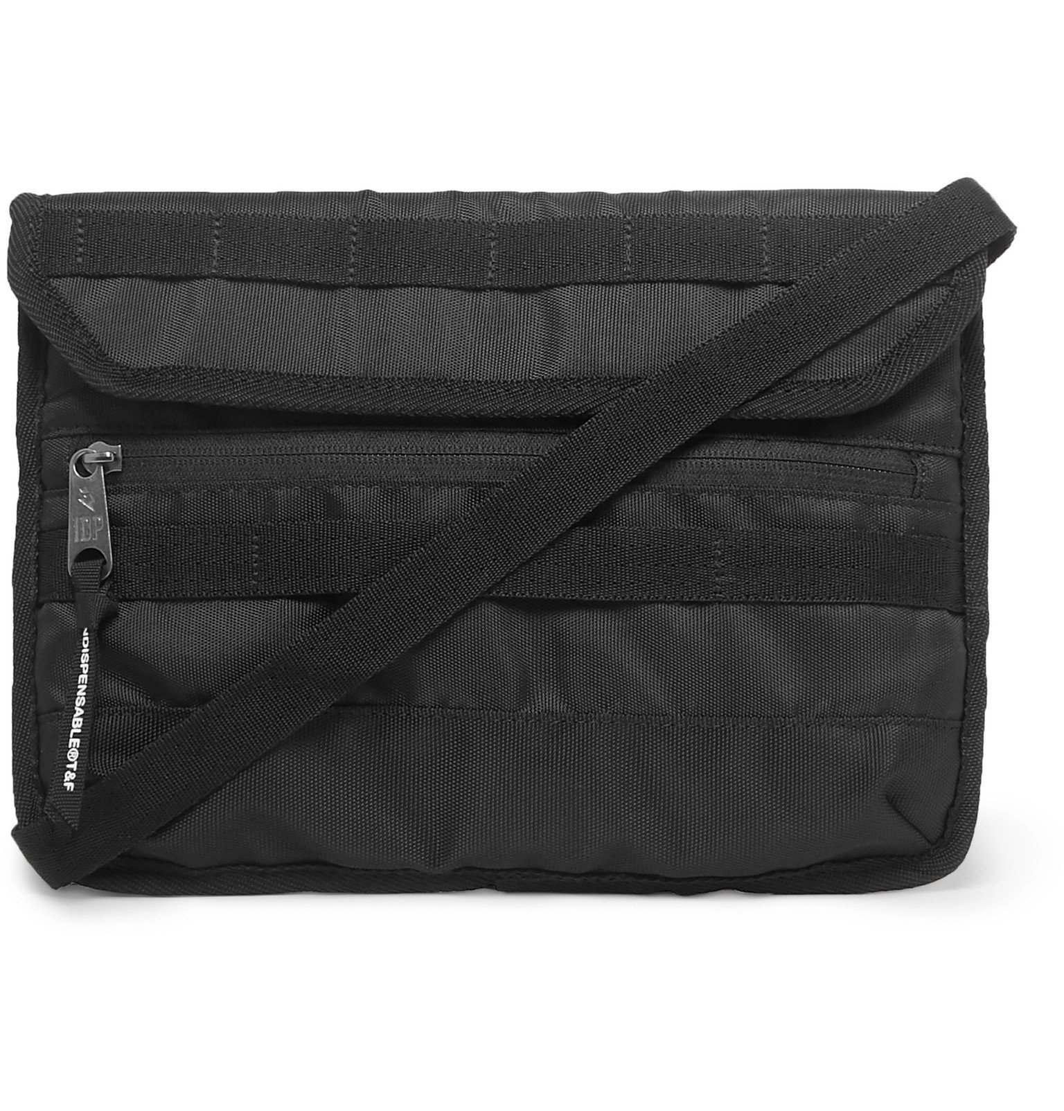 Indispensable Canvas Messenger Bag Black Indispensable