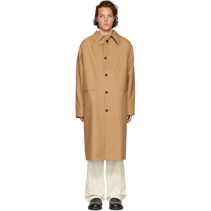 oversized leather aviator jacket