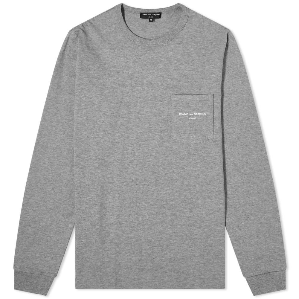 Comme Des Garcons Homme Long Sleeve Logo Tee Comme des Garcons Homme