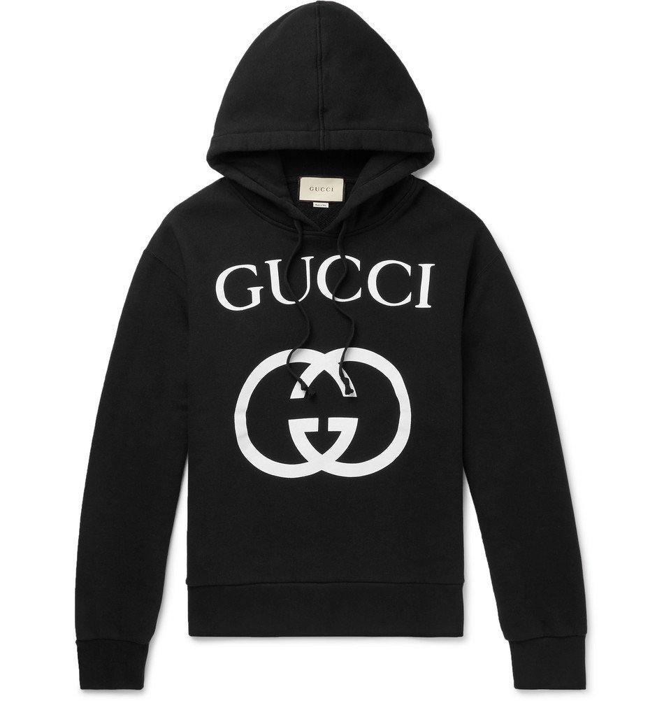 black gucci hoodie mens