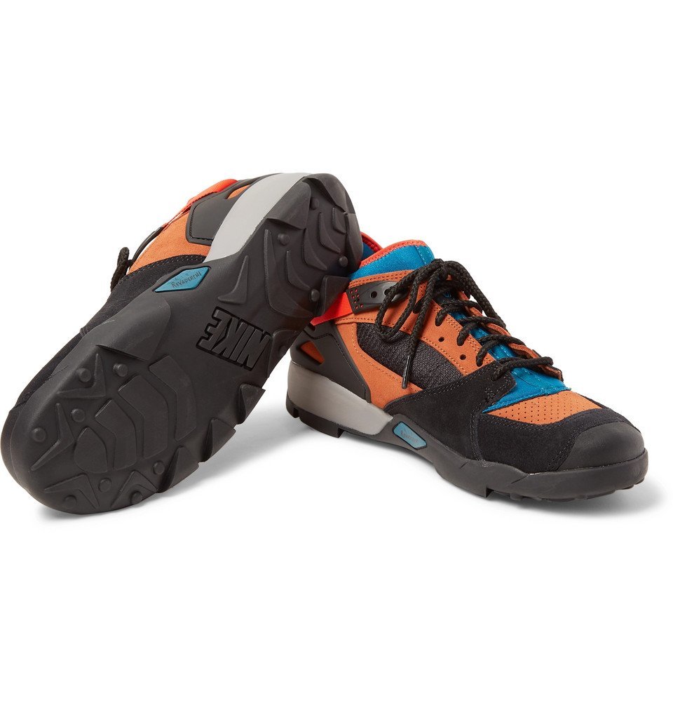 Nike ACG Air Revaderchi Suede, Mesh and Neoprene Sneakers Men
