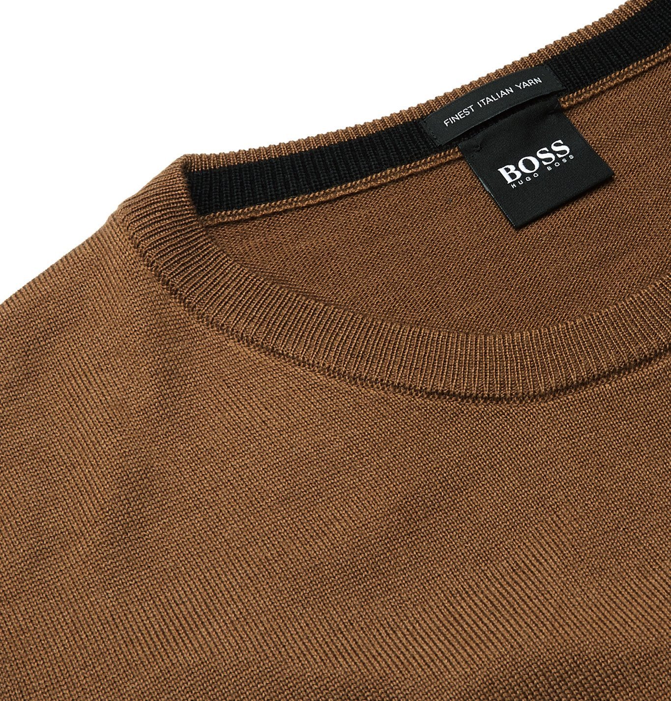 Hugo Boss - Virgin Wool Sweater - Brown Hugo Boss