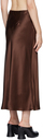 Reformation Brown Pratt Midi Skirt