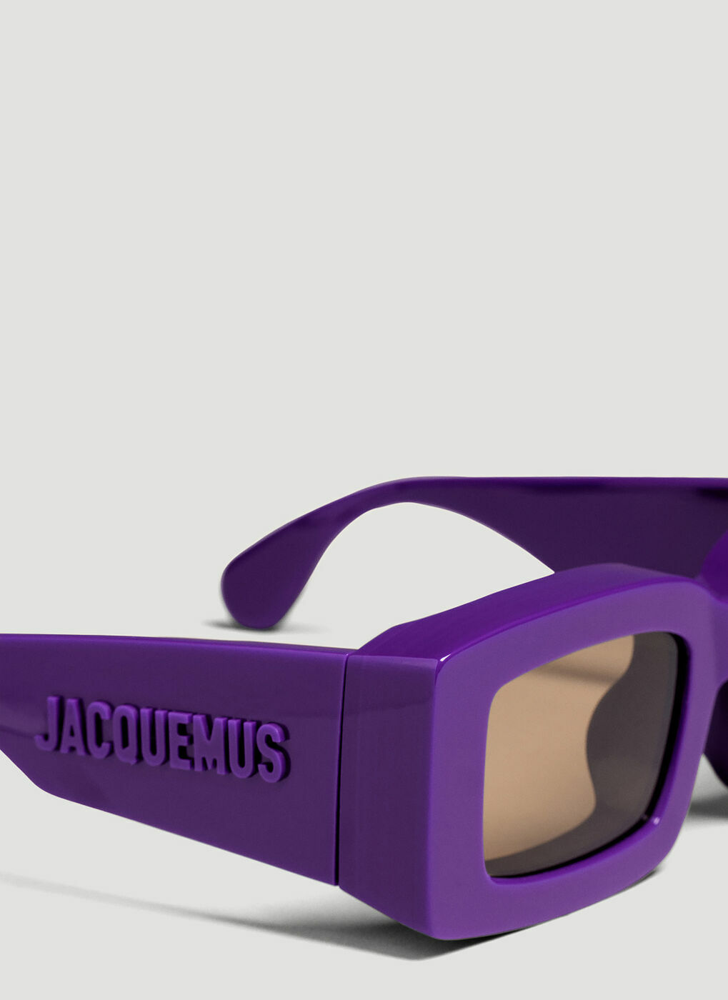 Jacquemus - Les Lunettes Tupi Sunglasses in Purple Jacquemus