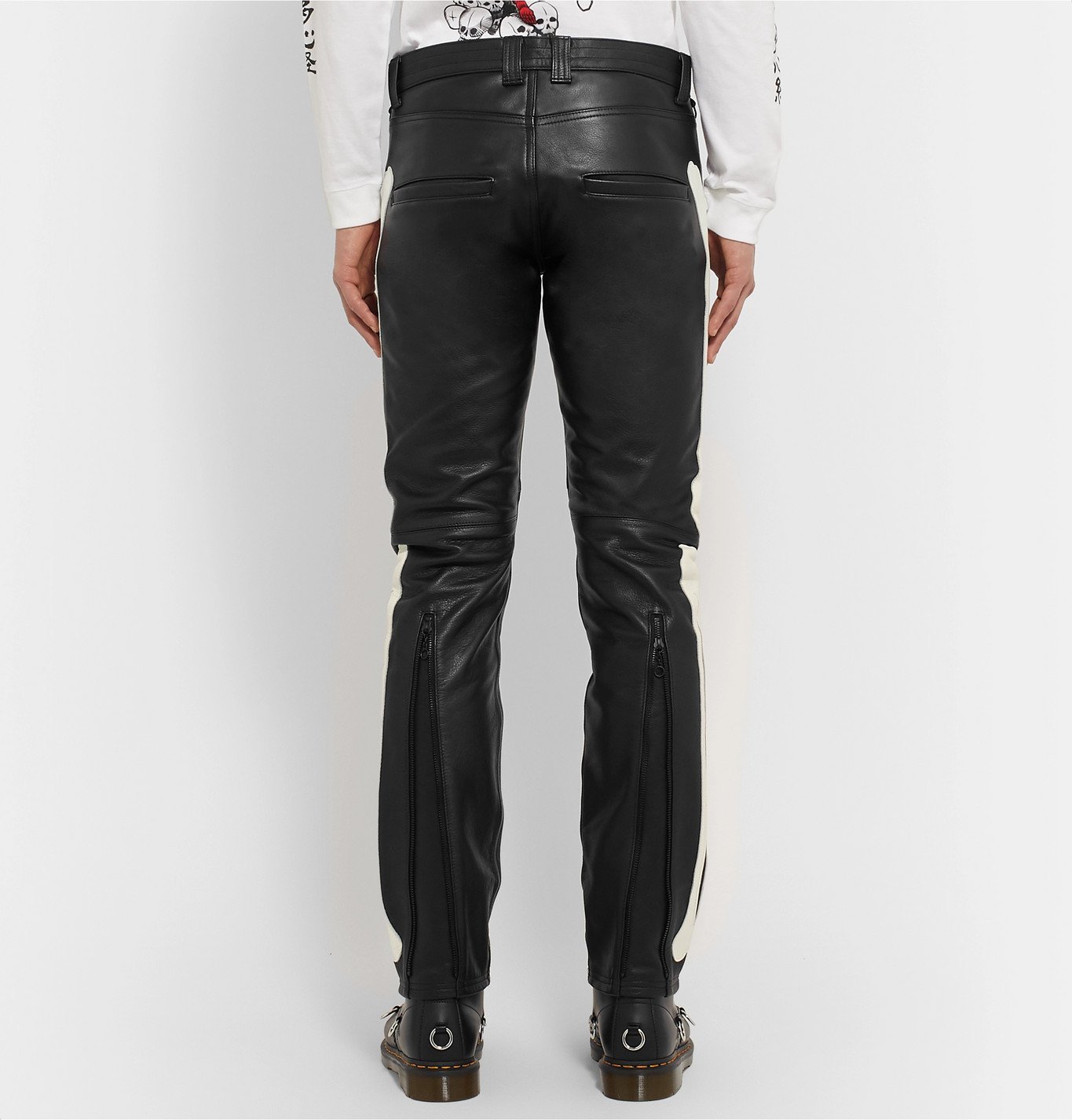 変革のパワーを授ける・願望成就 Blackmeans Skinny Leather Pants 金