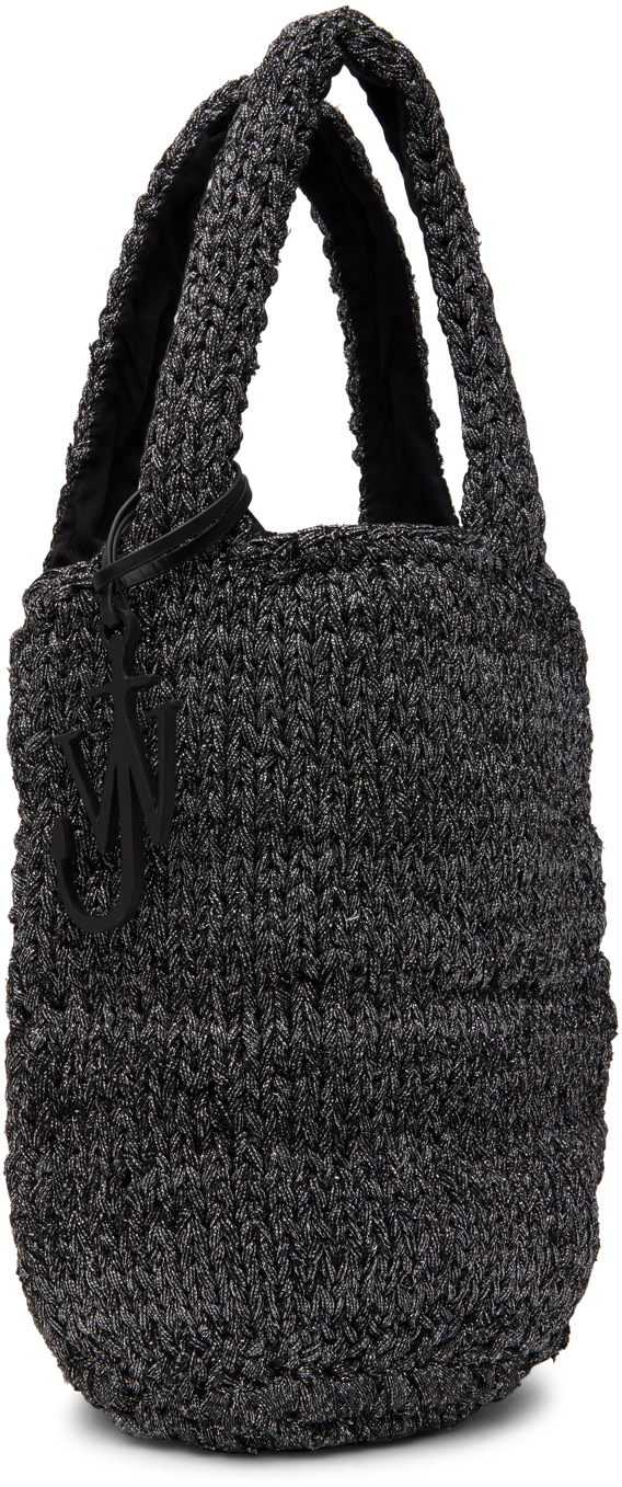 JW Anderson Gray Knitted Shopper Tote JW Anderson