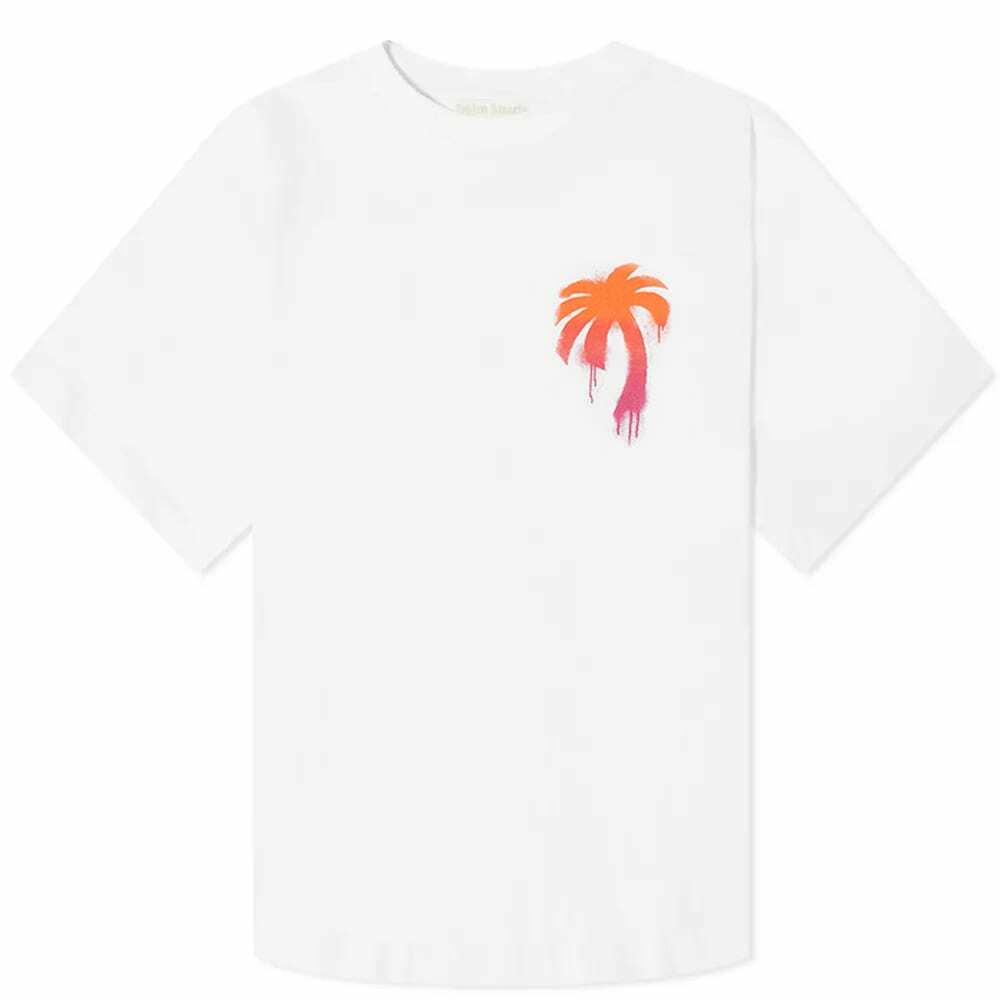 Palm Angels Oversized Spray Palm Tee Palm Angels