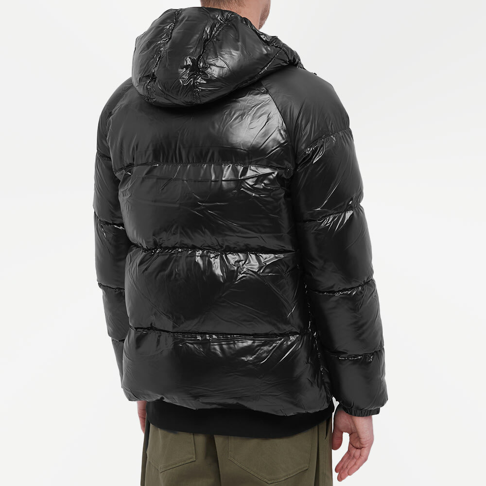 Pyrenex Men's Sten Hooded Down Jacket in Black Pyrenex