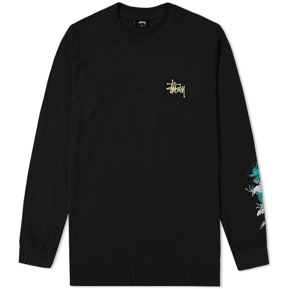 Stussy Long Sleeve Wave Dragon Tee Stussy