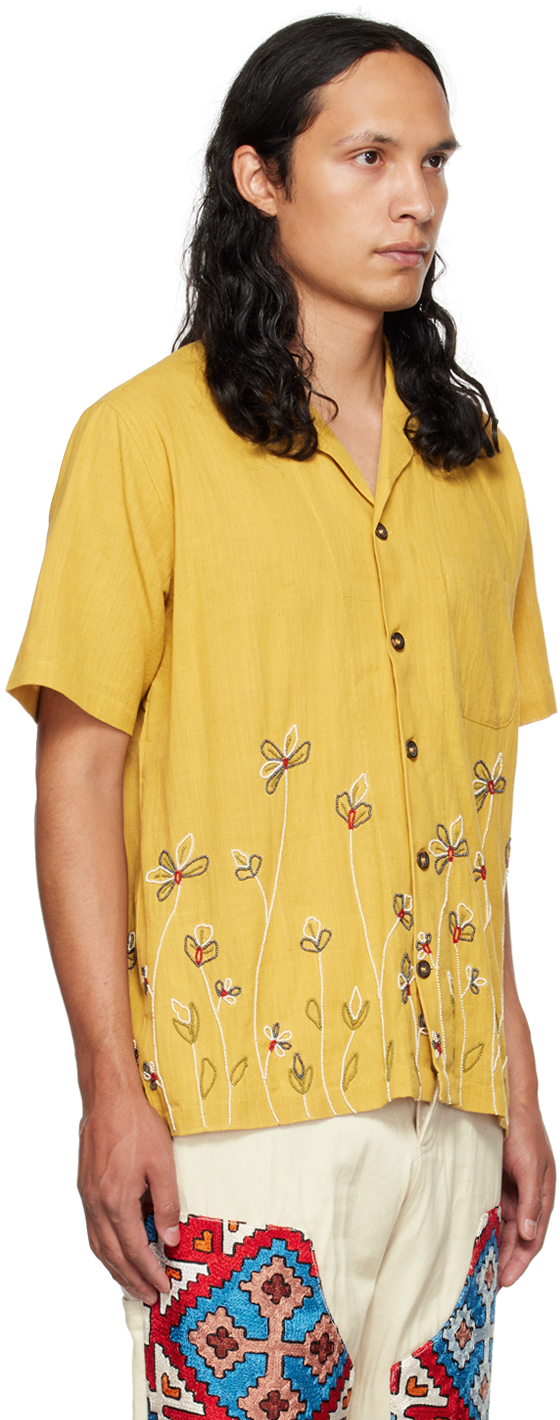 Karu Research Yellow Camp Shirt Karu Research