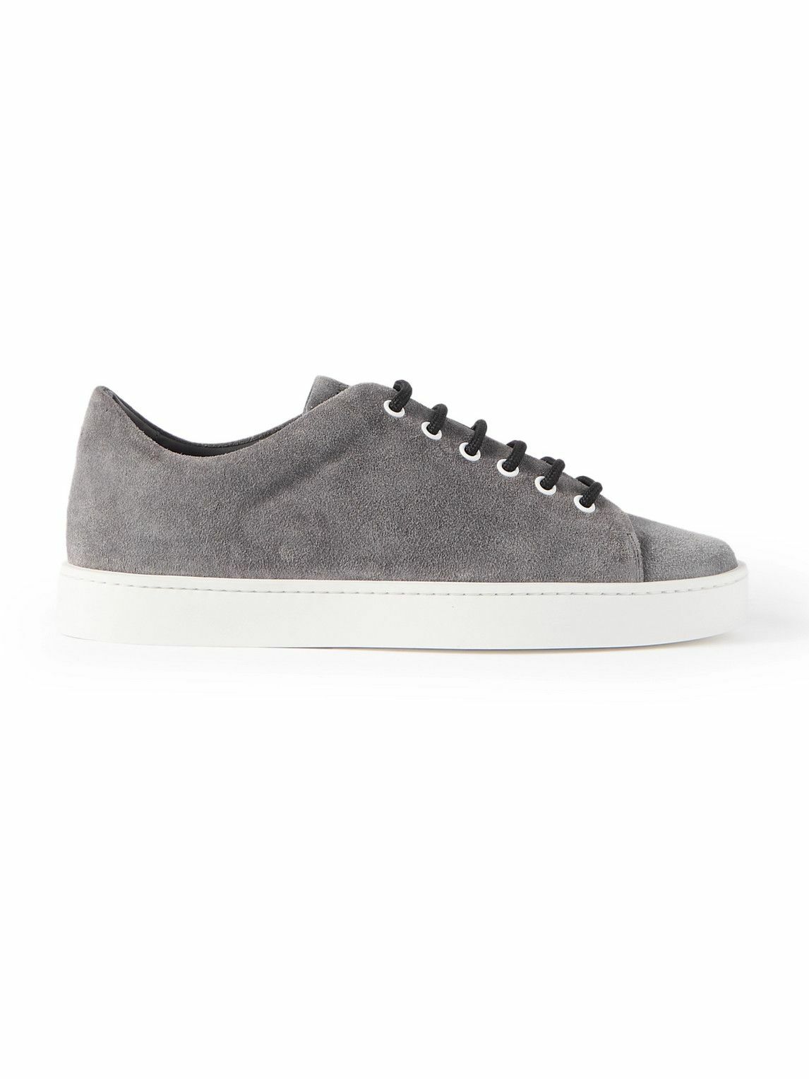 Manolo Blahnik - Semando Suede Sneakers - Gray Manolo Blahnik