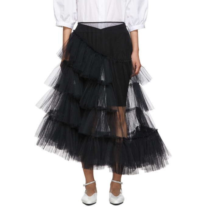 black net tutu skirt