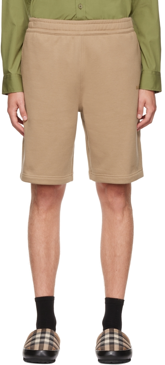 Photo: Burberry Tan Cotton Shorts