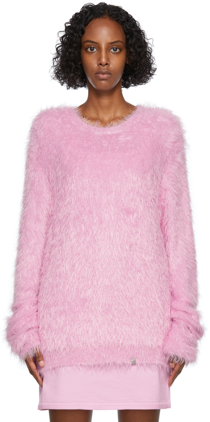 Photo: 1017 ALYX 9SM Pink Feather Sweater