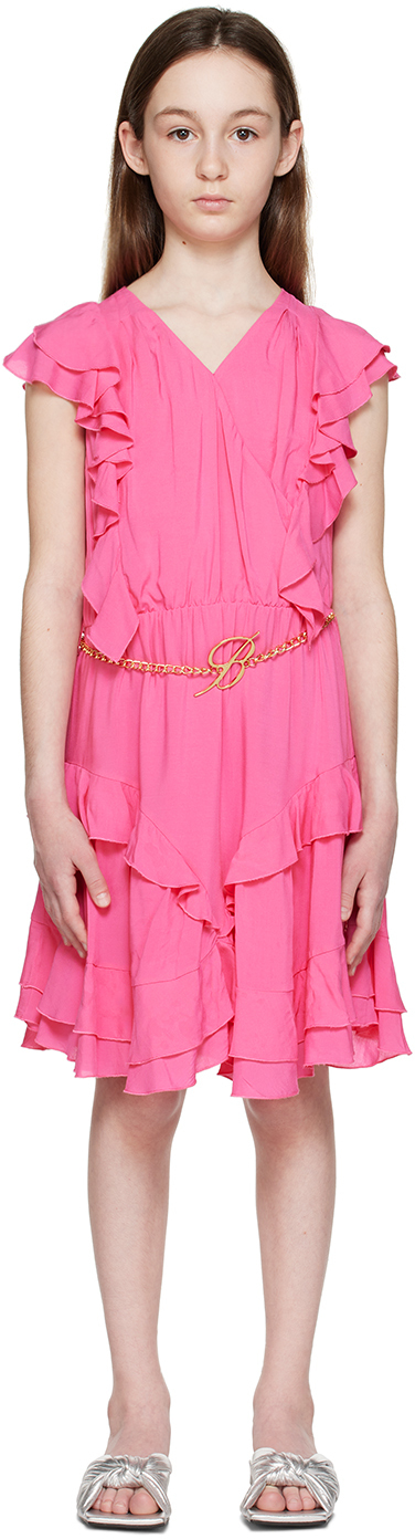 Robe Bambina Miss Blumarine Taille 4 Ans - Neuve Avec étiquettes - Super Promo