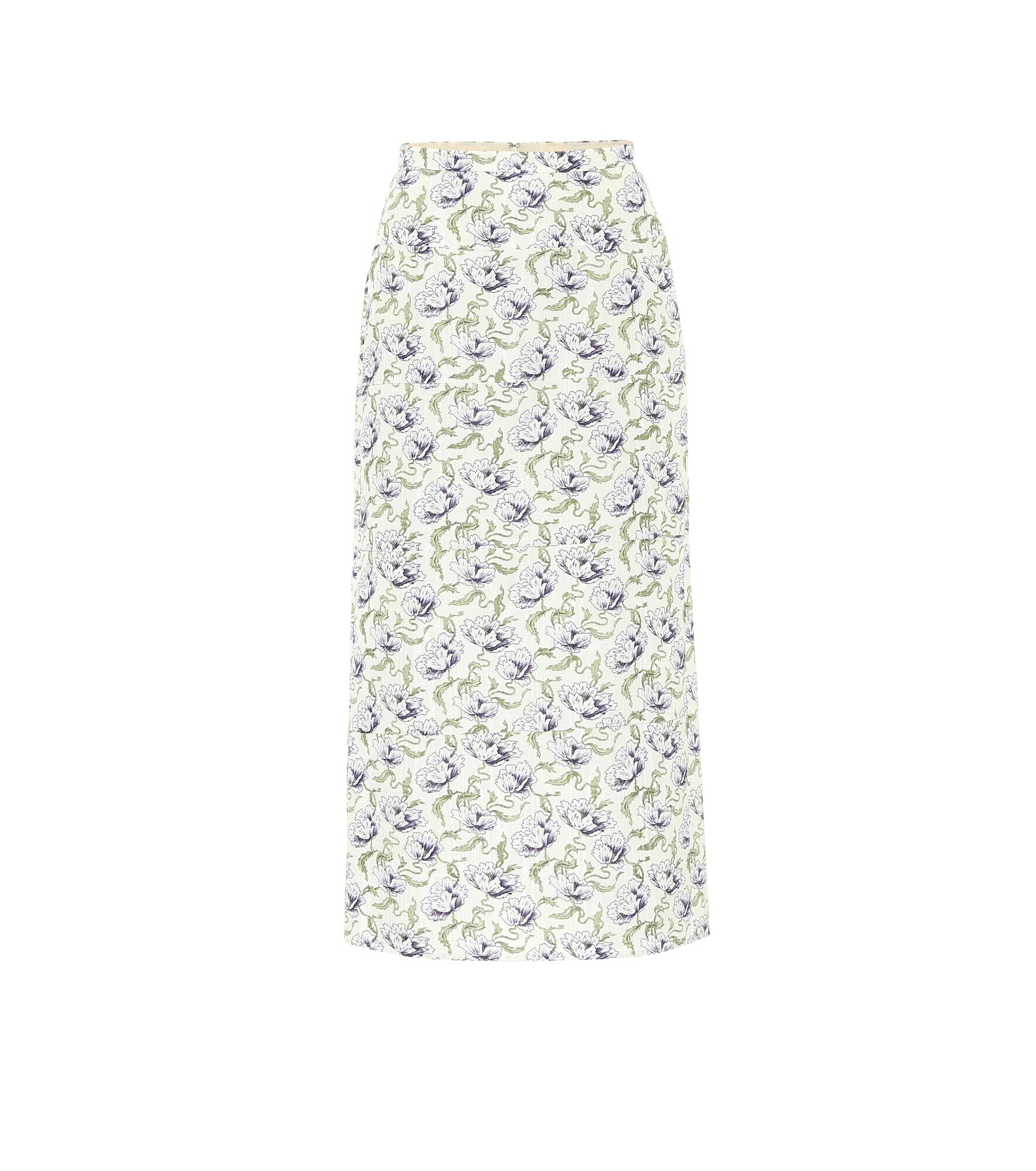 Brock Collection - Rapa floral cotton-blend midi skirt Brock Collection
