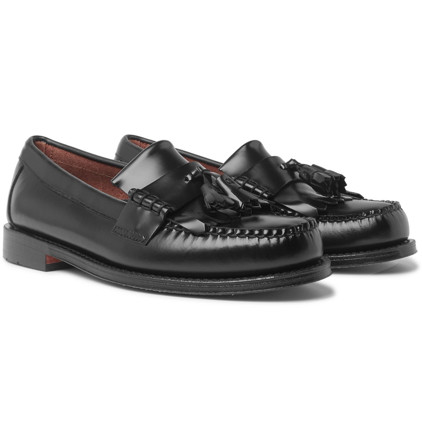 G.H. Bass & Co. - Weejun Heritage Larson Moc Leather Tasselled Loafers ...