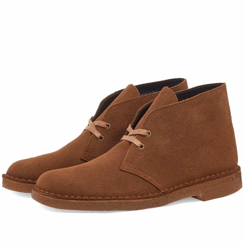 Clarks Originals Men's Desert Boot in Cola Suede Clarks Originals