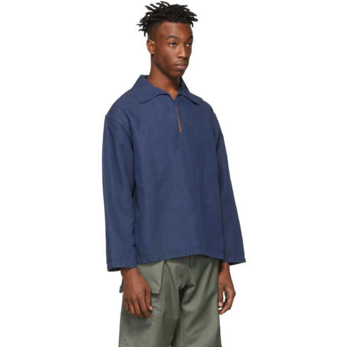 Jacquemus Navy Le Marin Shirt Jacquemus