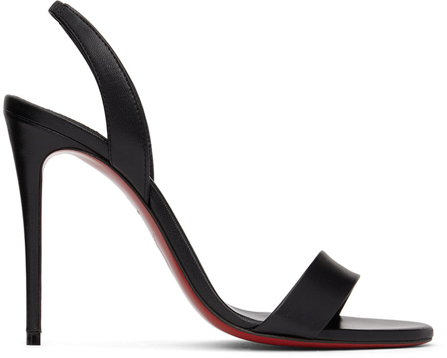 Christian Louboutin Black Marilyn 100 Heeled Sandals Christian Louboutin