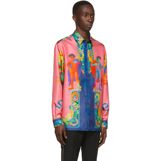 versace multicolor shirt