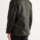 BARBOUR GOLD STANDARD - Oakby Corduroy-Trimmed Waxed-Cotton Jacket - Green - S