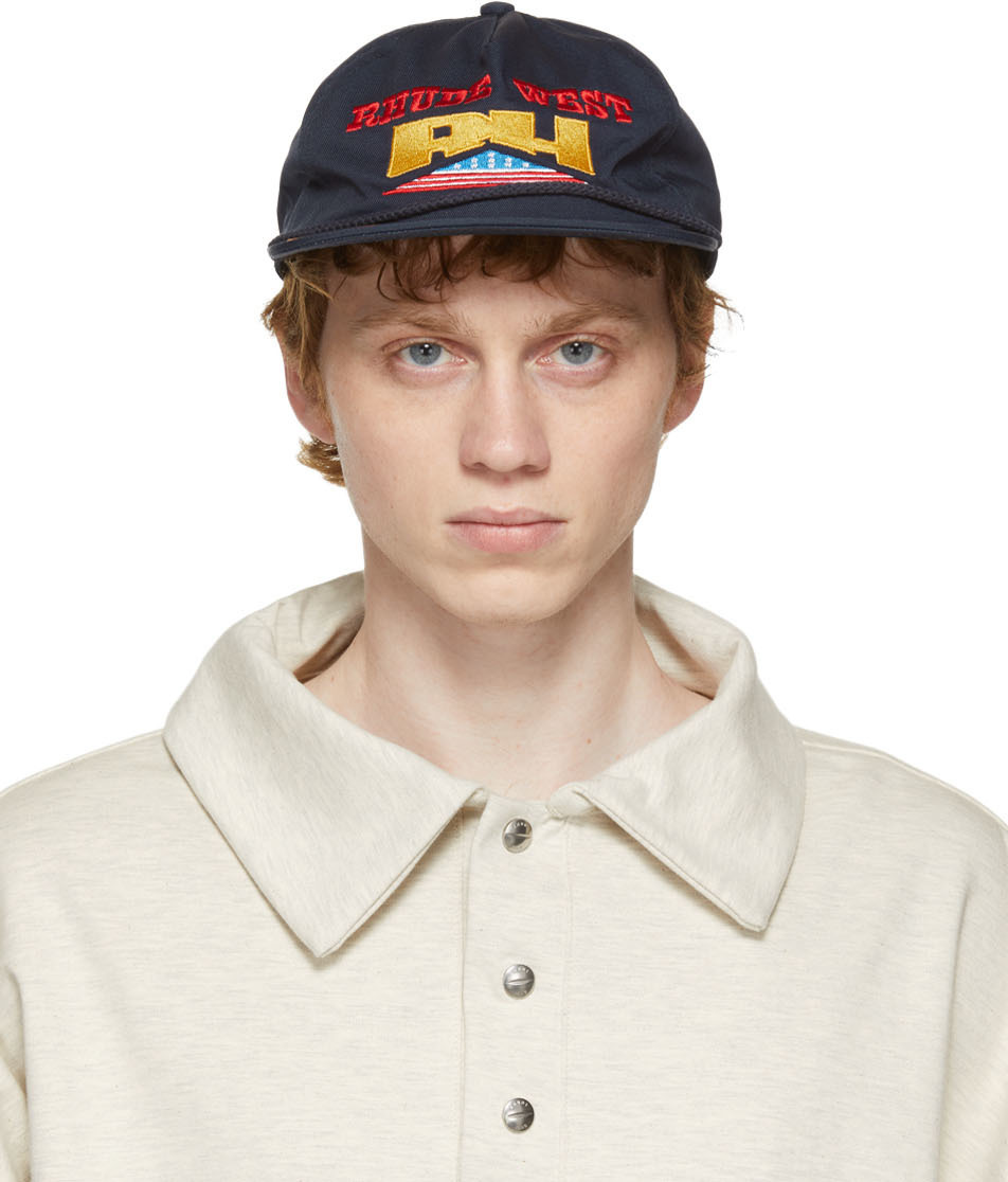 Rhude Navy Wild West Cap Rhude