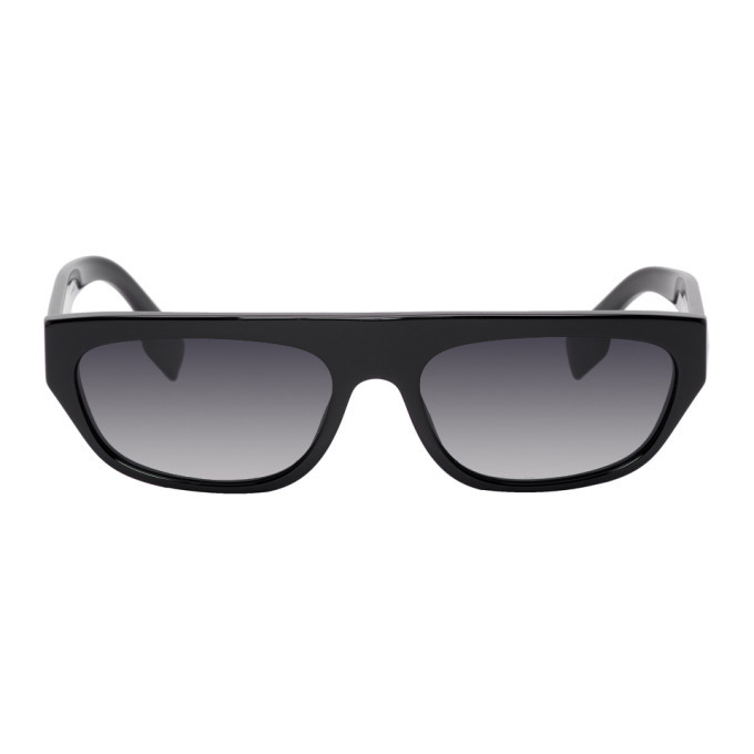 burberry round acetate sunglasses