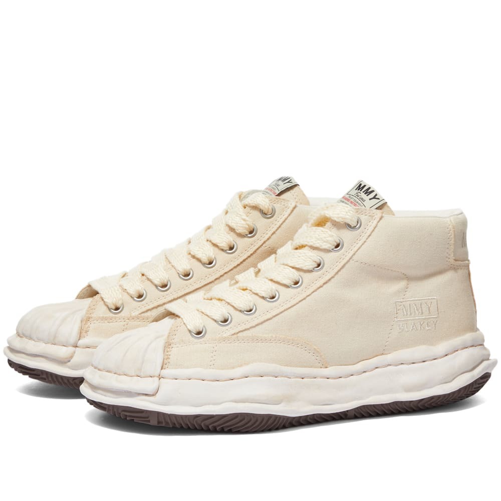 Maison MIHARA YASUHIRO Blakey High Original Shell Toe Spray Dyed