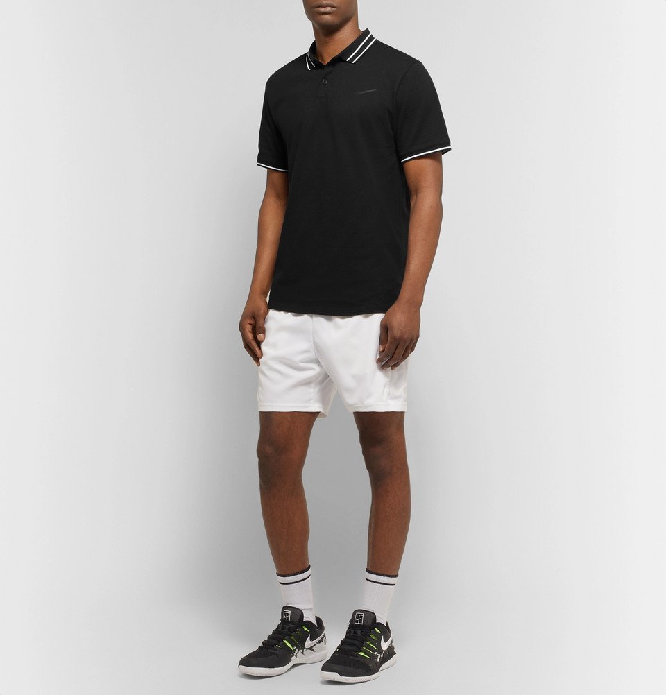 Nike Tennis - NikeCourt Advantage Slim-Fit Dri-FIT Tennis Polo Shirt ...