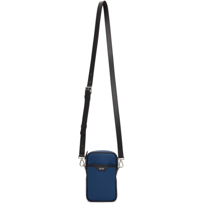 Tom Ford Blue Mini Buckley Messenger Bag TOM FORD