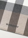 Burberry - Checked E-Canvas and Leather Pouch with Lanyard