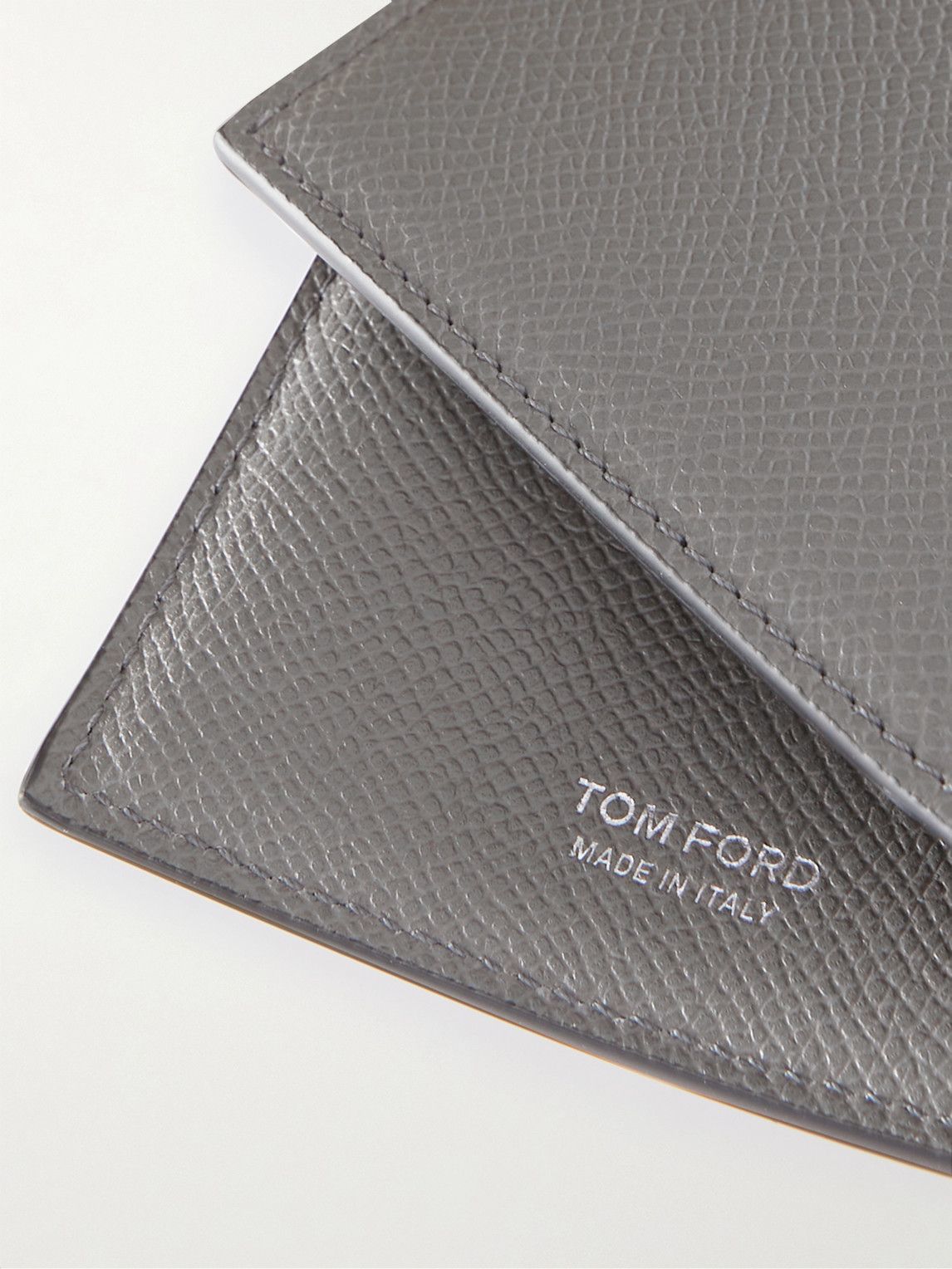 TOM FORD - Full-Grain Leather Passport Cover TOM FORD