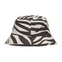 Barbour Noah Waxed Bucket Hat Zebra Print