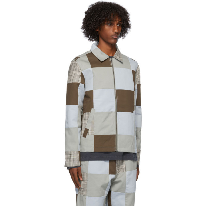 Stussy Multicolor Patchwork Zip Jacket 