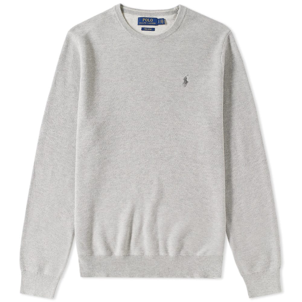 Polo Ralph Lauren Textured Cotton Crew Knit Polo Ralph Lauren