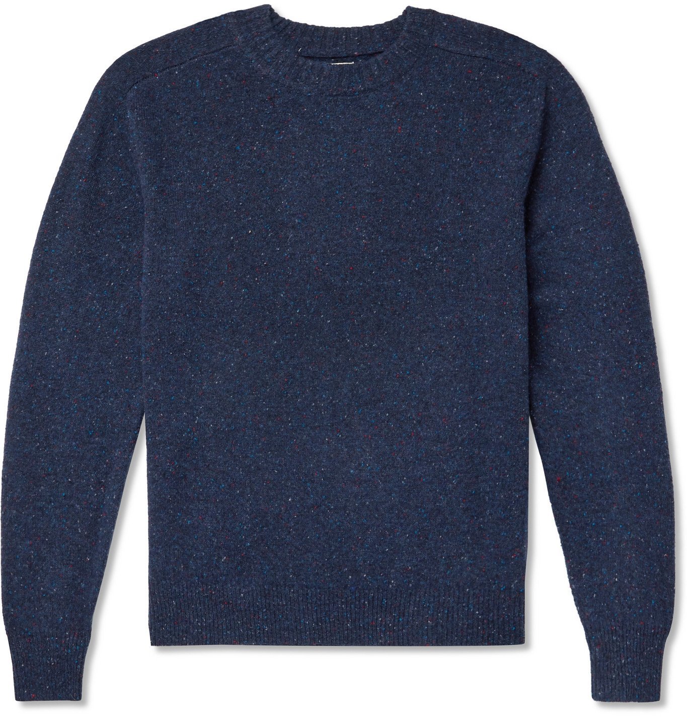Bellerose - Marl Donegal Wool-Blend Sweater - Blue Bellerose