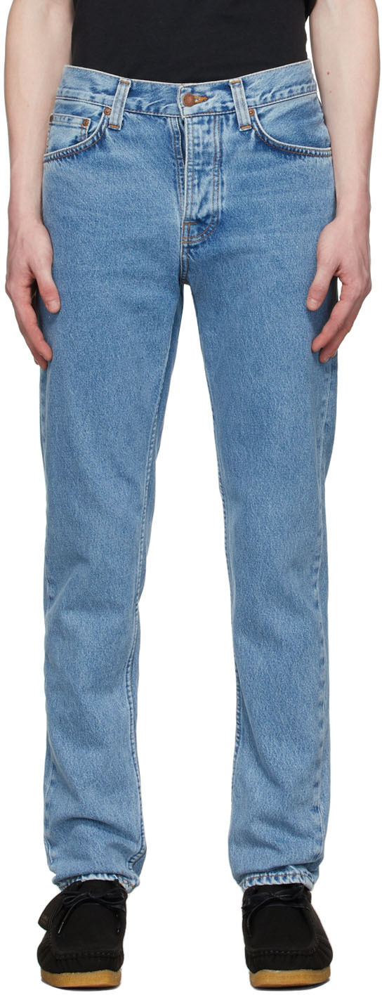 Nudie Jeans Blue Steady Eddie II Jeans Nudie Jeans Co